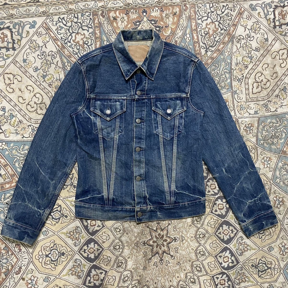 OMNIGOD SPELLBOUND Trucker Denim Jacket Nice Faded Size US L / EU 52-54 / 3 - 3 Thumbnail