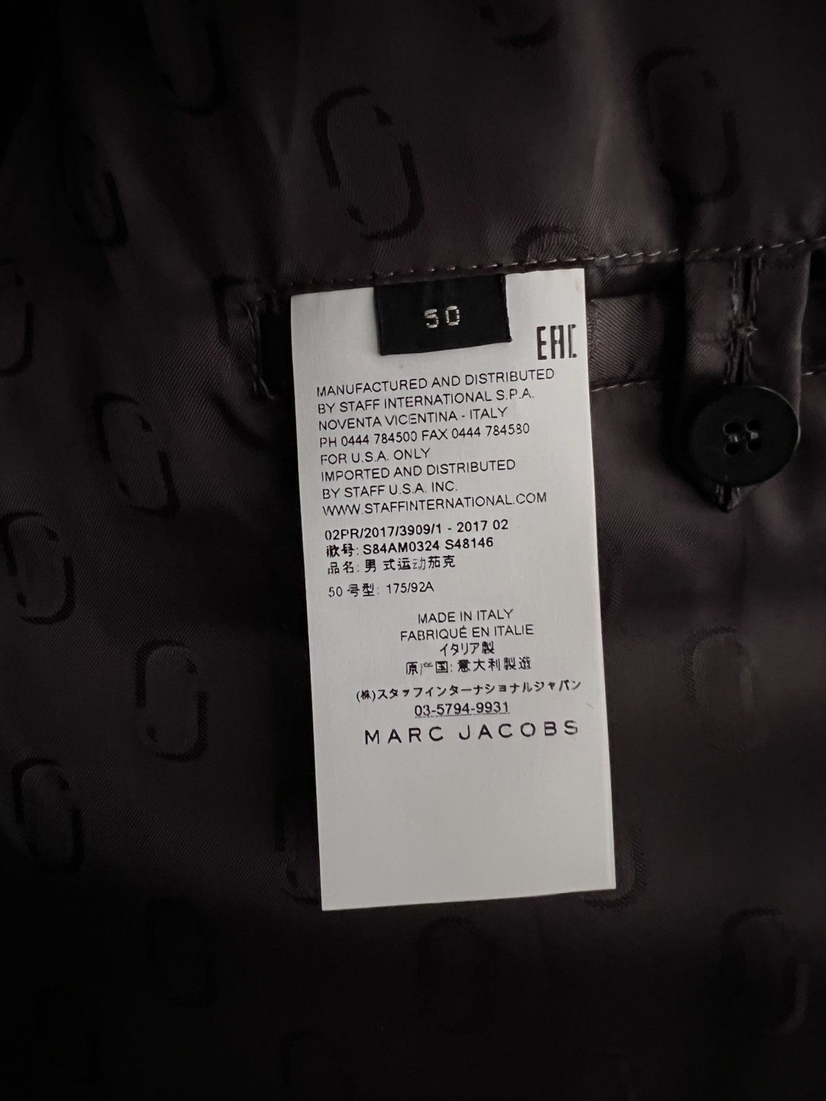 Marc Jacobs Marc Jacobs black down jacket sz 50 Size US M / EU 48-50 / 2 - 6 Thumbnail