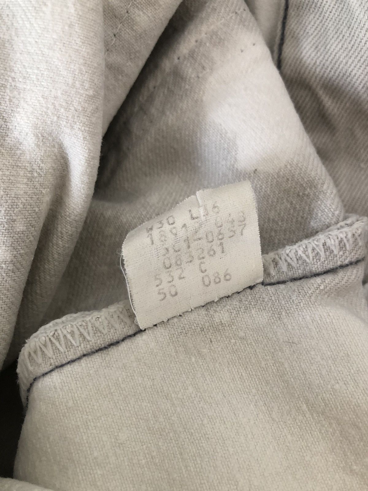 Levi's Vintage 80s Levi’s 501 Jeans Made in Usa Bleached Grey Denim Size US 30 / EU 46 - 24 Thumbnail