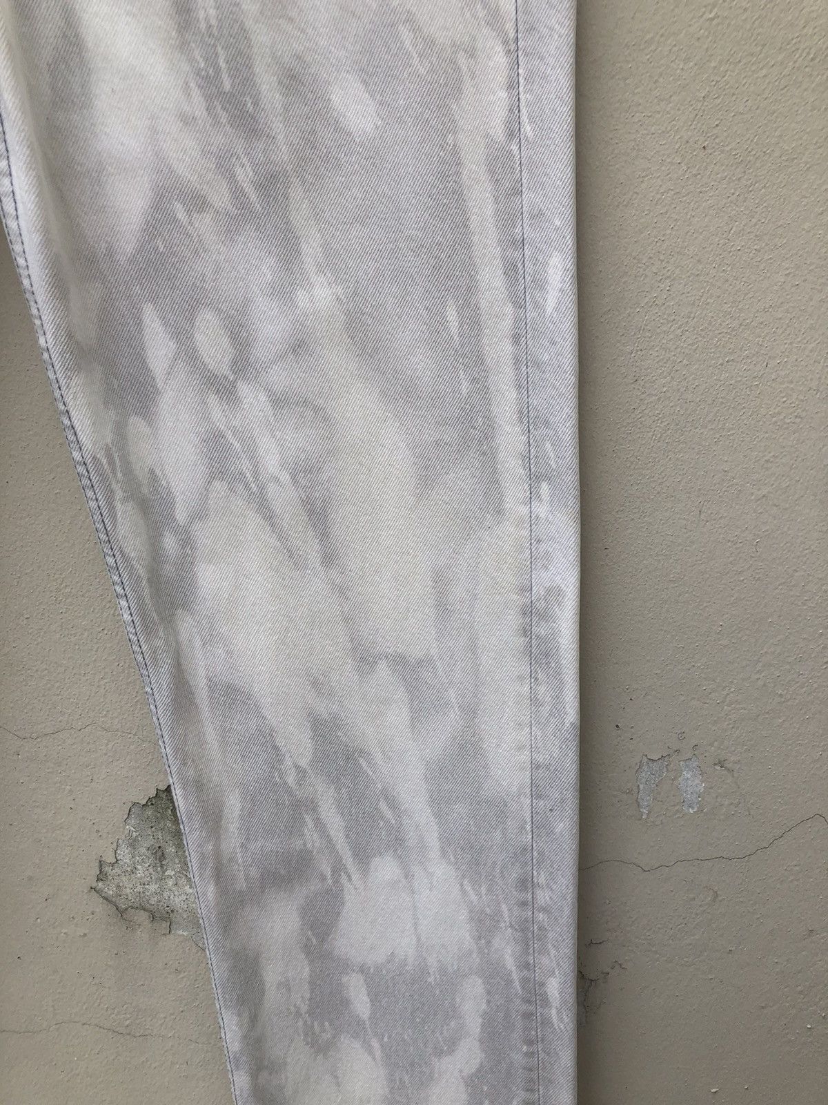 Levi's Vintage 80s Levi’s 501 Jeans Made in Usa Bleached Grey Denim Size US 30 / EU 46 - 11 Thumbnail