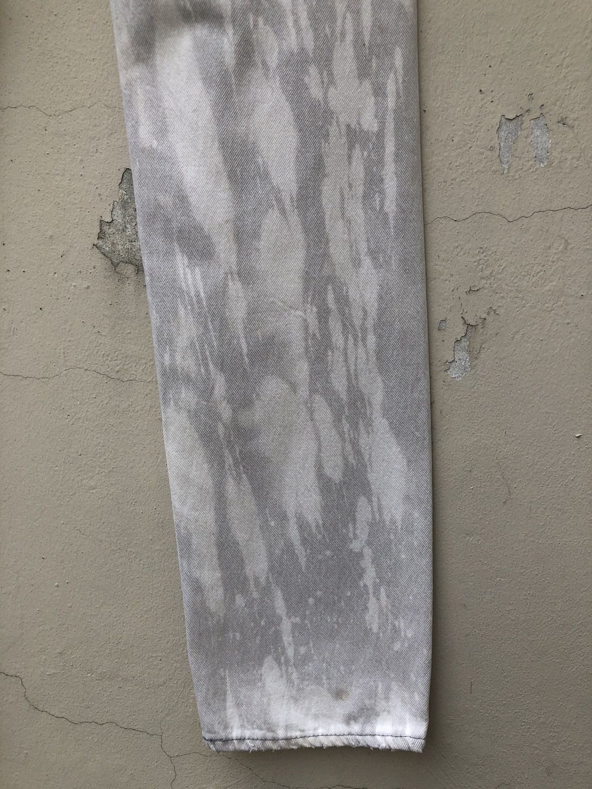 Levi's Vintage 80s Levi’s 501 Jeans Made in Usa Bleached Grey Denim Size US 30 / EU 46 - 21 Thumbnail