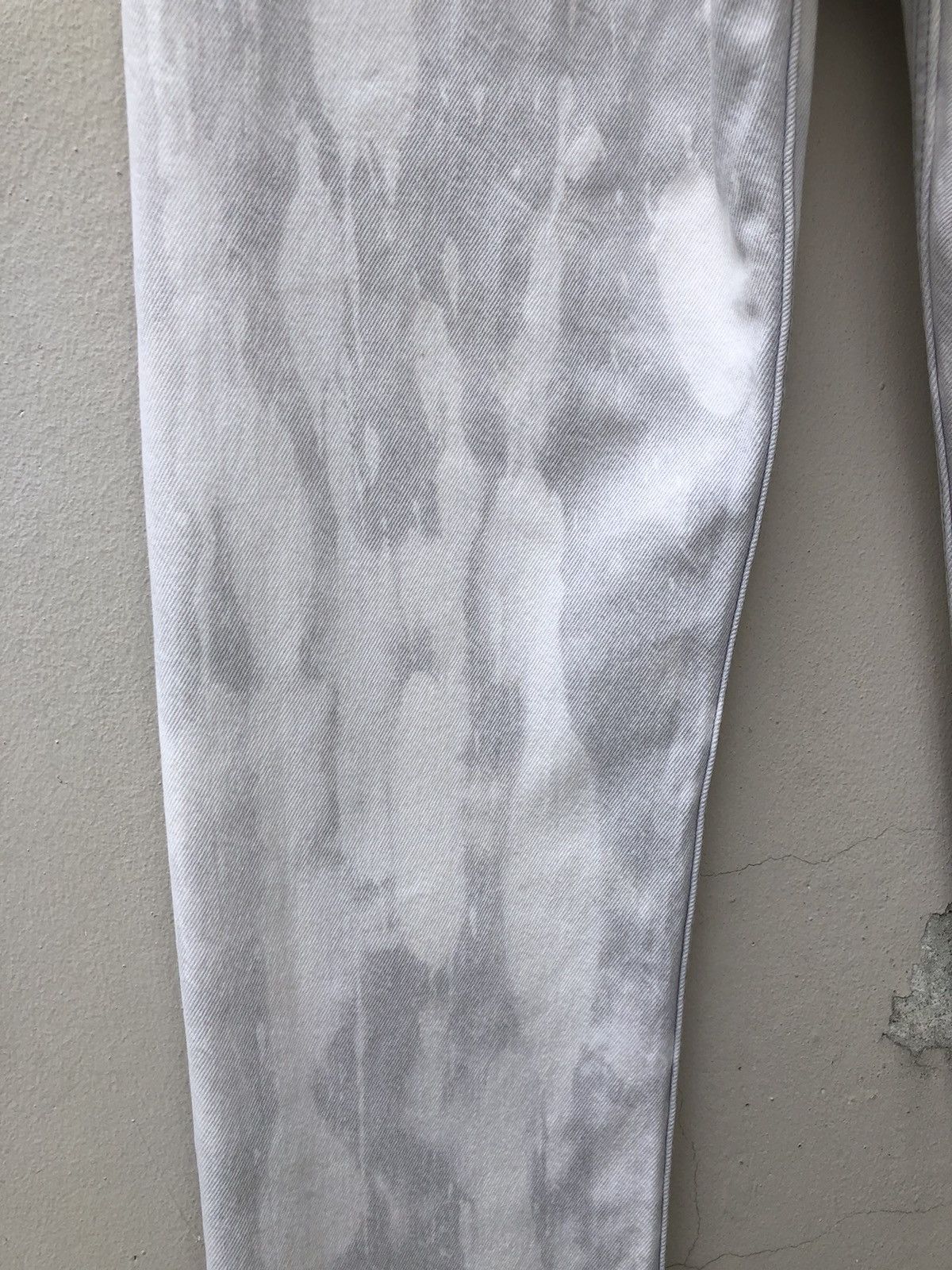 Levi's Vintage 80s Levi’s 501 Jeans Made in Usa Bleached Grey Denim Size US 30 / EU 46 - 15 Thumbnail