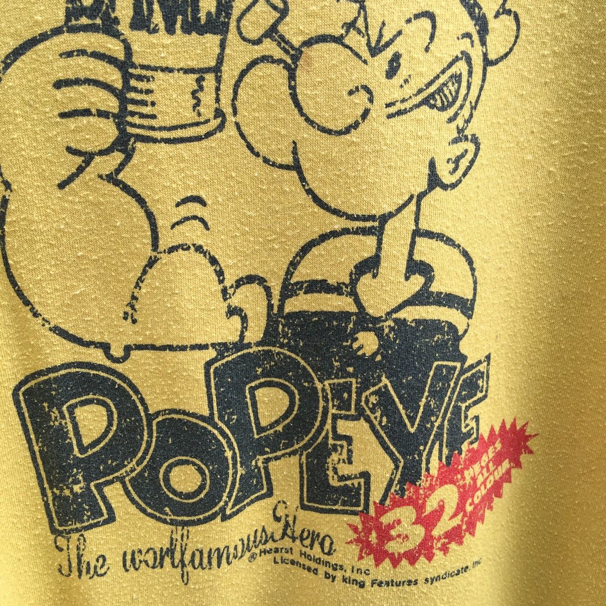 Cartoon Network Vintage Popeye Spinace Crewneck Sweatshirt Size US M / EU 48-50 / 2 - 5 Thumbnail