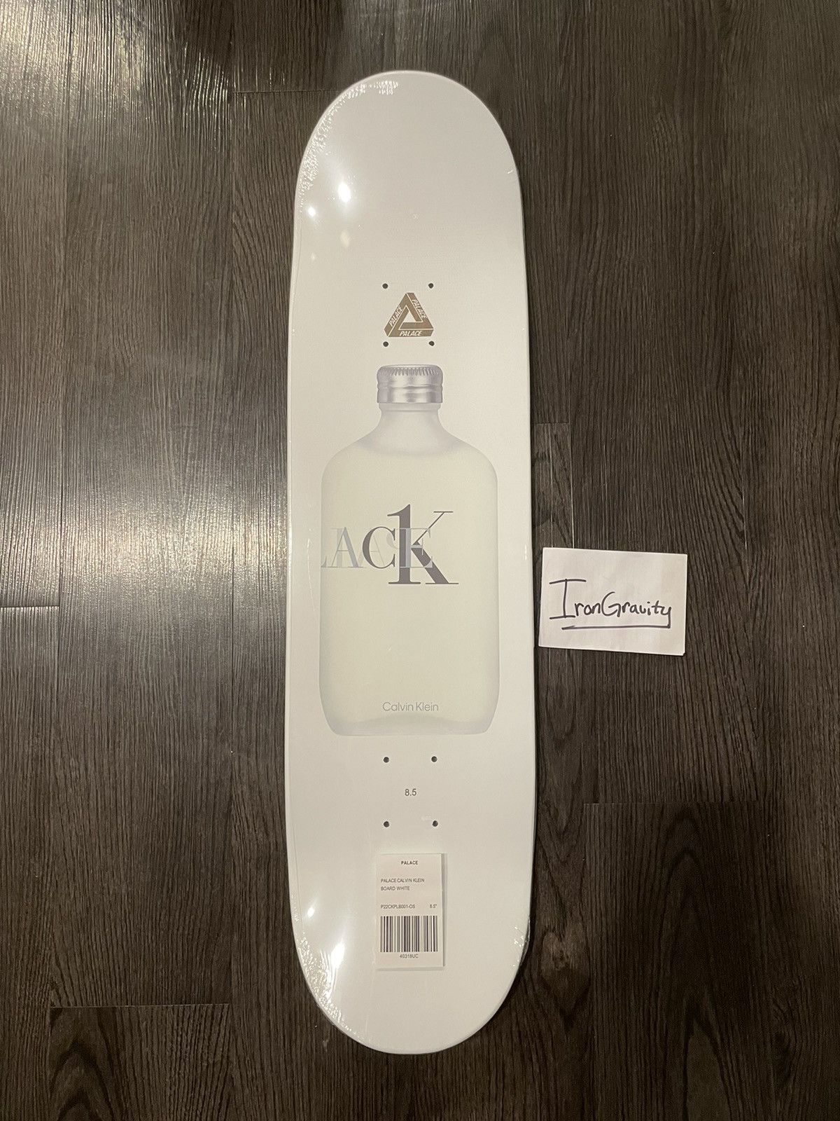 Calvin Klein × Palace Calvin Klein x Palace CK1 Skateboard Deck 8.5” Size ONE SIZE - 2 Thumbnail