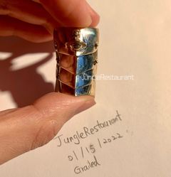 Vivienne Westwood Rare Genuine Armor Ring Silver S US size r from japan