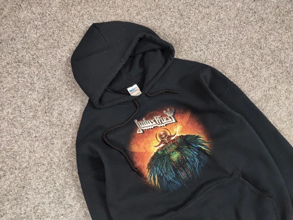 Band Tees Vintage 00's Judas Priest Epitaph Hoodie Band × Rock Size US XL / EU 56 / 4 - 5 Thumbnail