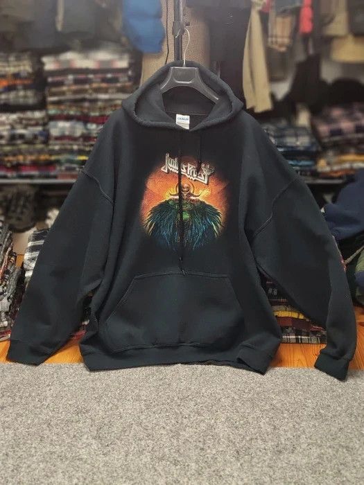 Band Tees Vintage 00's Judas Priest Epitaph Hoodie Band × Rock Size US XL / EU 56 / 4 - 9 Thumbnail