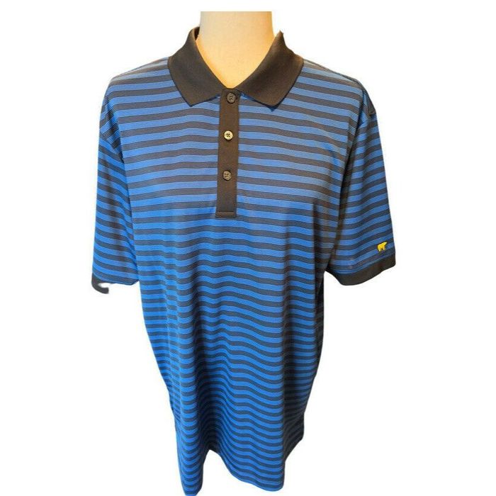 Other Jack Nicklaus Men's Golf Polo Blue/Black Stripe | Grailed