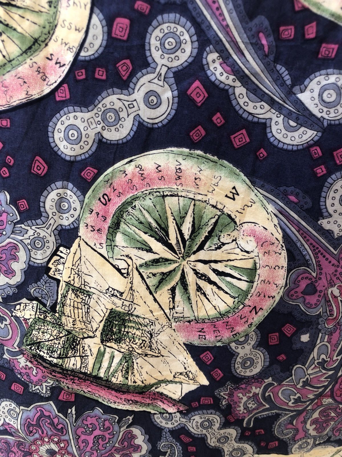 Reyn Spooner Vintage 90s Reyn Spooner Sailing Boat Paisley Hawaiian Shirt Size US XL / EU 56 / 4 - 15 Thumbnail