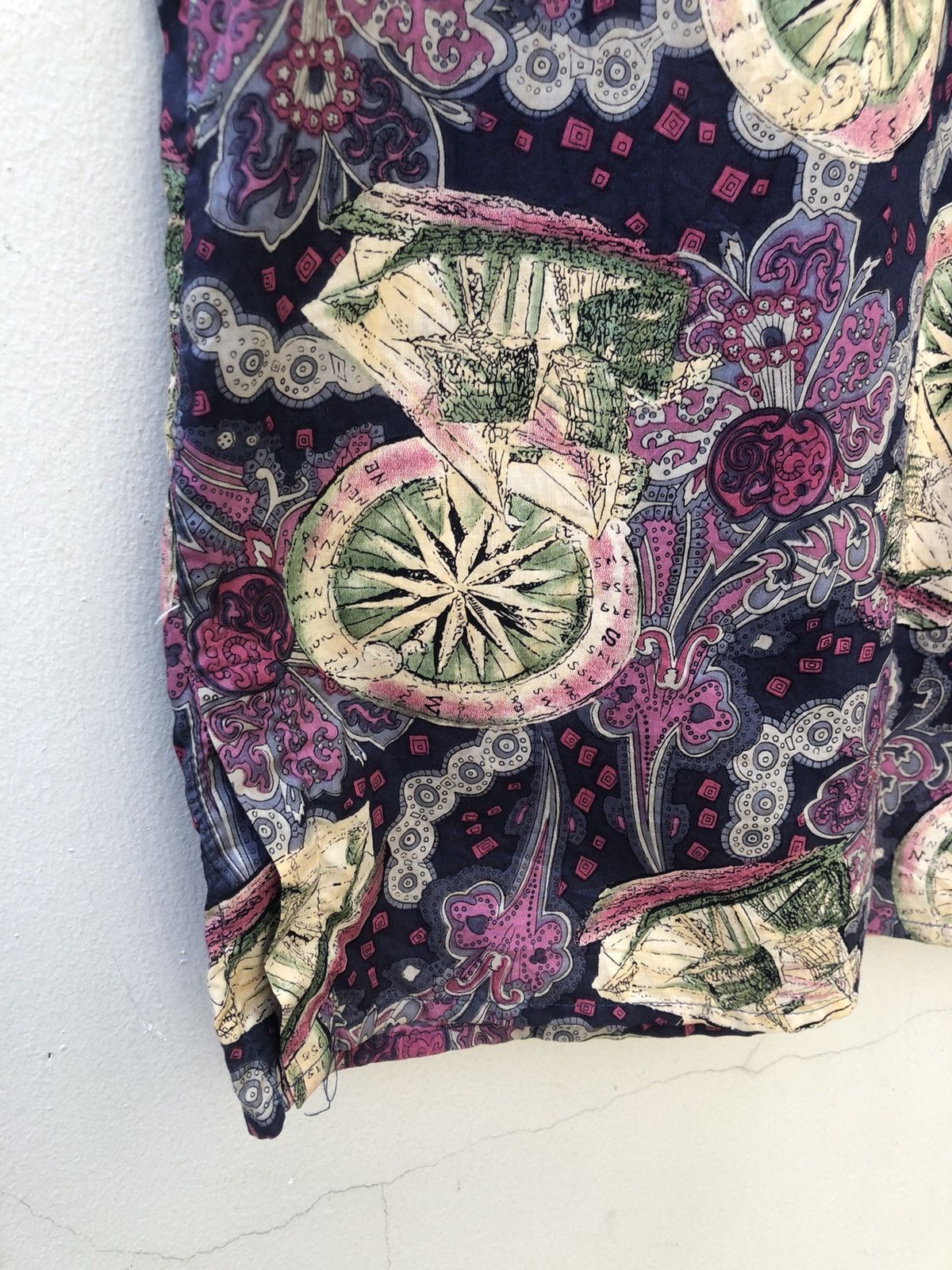Reyn Spooner Vintage 90s Reyn Spooner Sailing Boat Paisley Hawaiian Shirt Size US XL / EU 56 / 4 - 10 Thumbnail