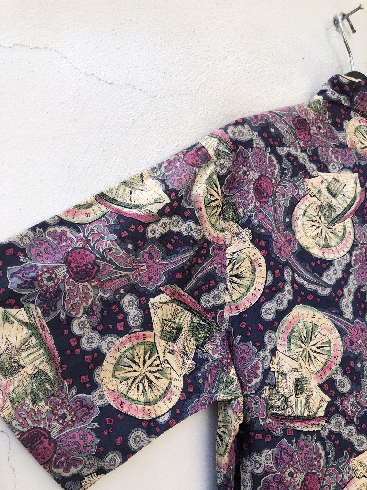 Reyn Spooner Vintage 90s Reyn Spooner Sailing Boat Paisley Hawaiian Shirt Size US XL / EU 56 / 4 - 16 Thumbnail
