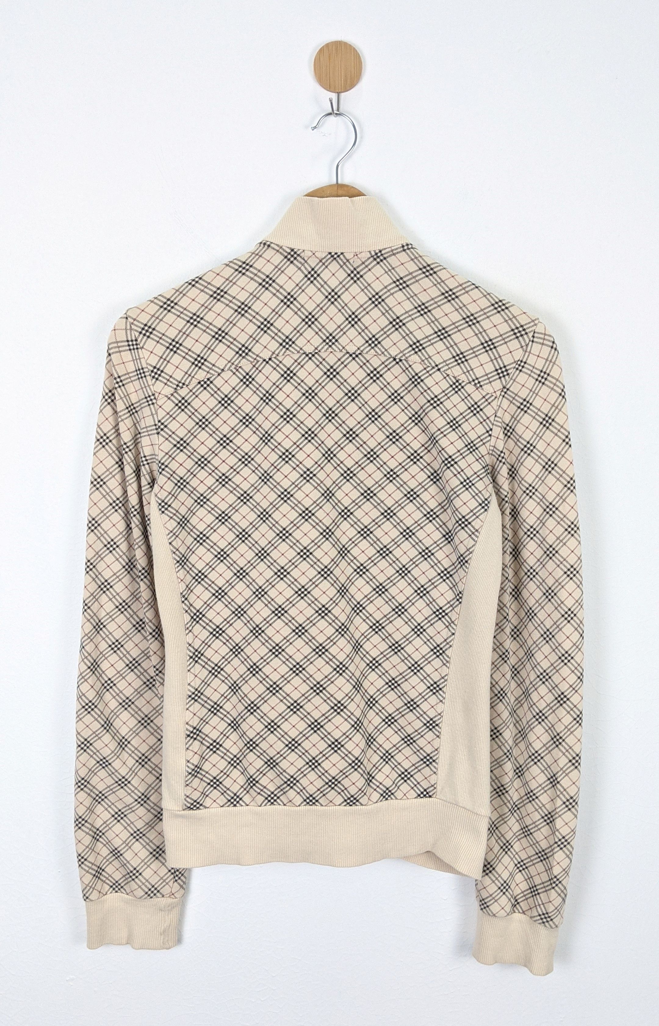 Burberry Burberry Blue Label Nova Check Sweater Jacket Size US S / EU 44-46 / 1 - 2 Thumbnail