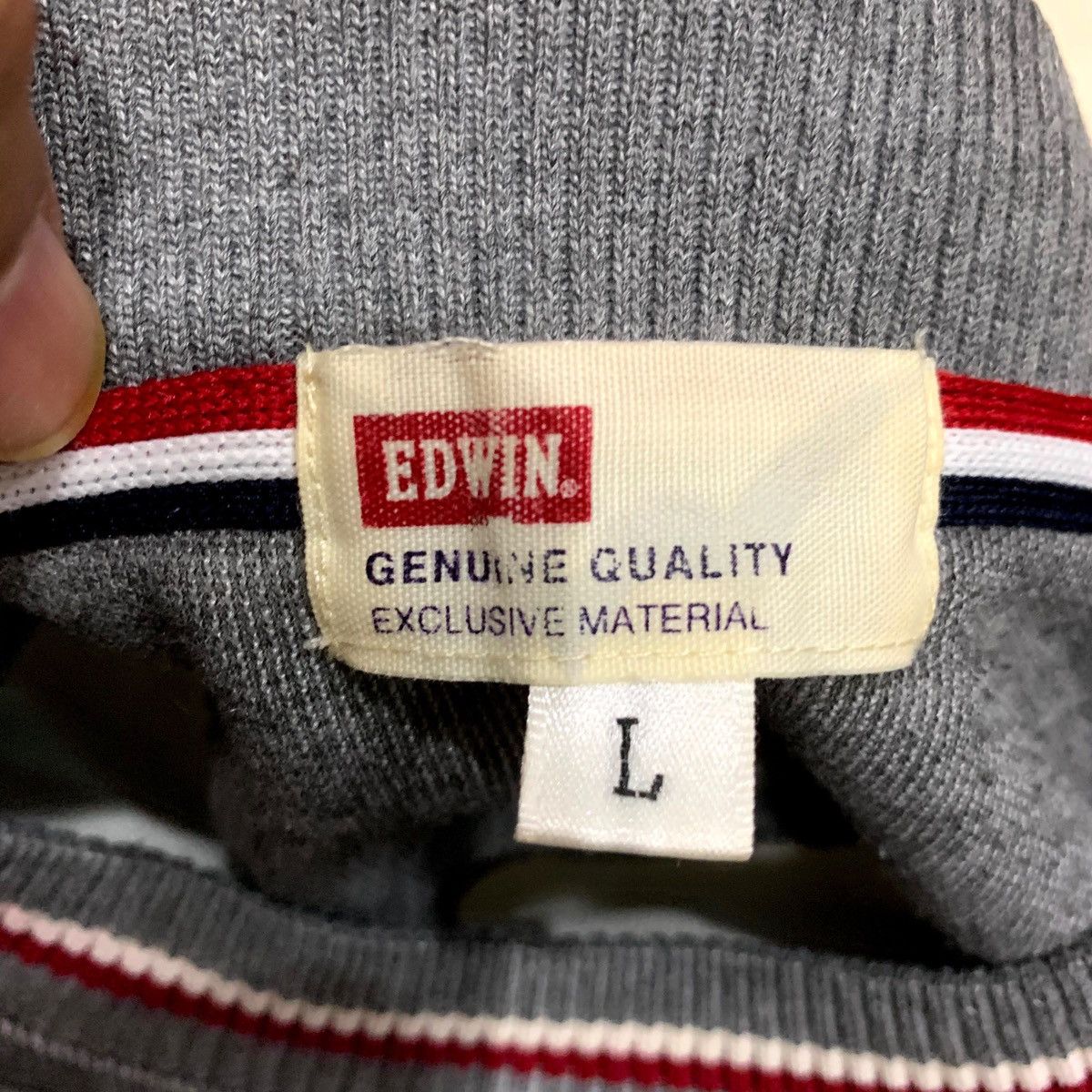 Edwin × Japanese Brand × Vintage EDWIN Sweatshirt Size L Size US L / EU 52-54 / 3 - 7 Thumbnail