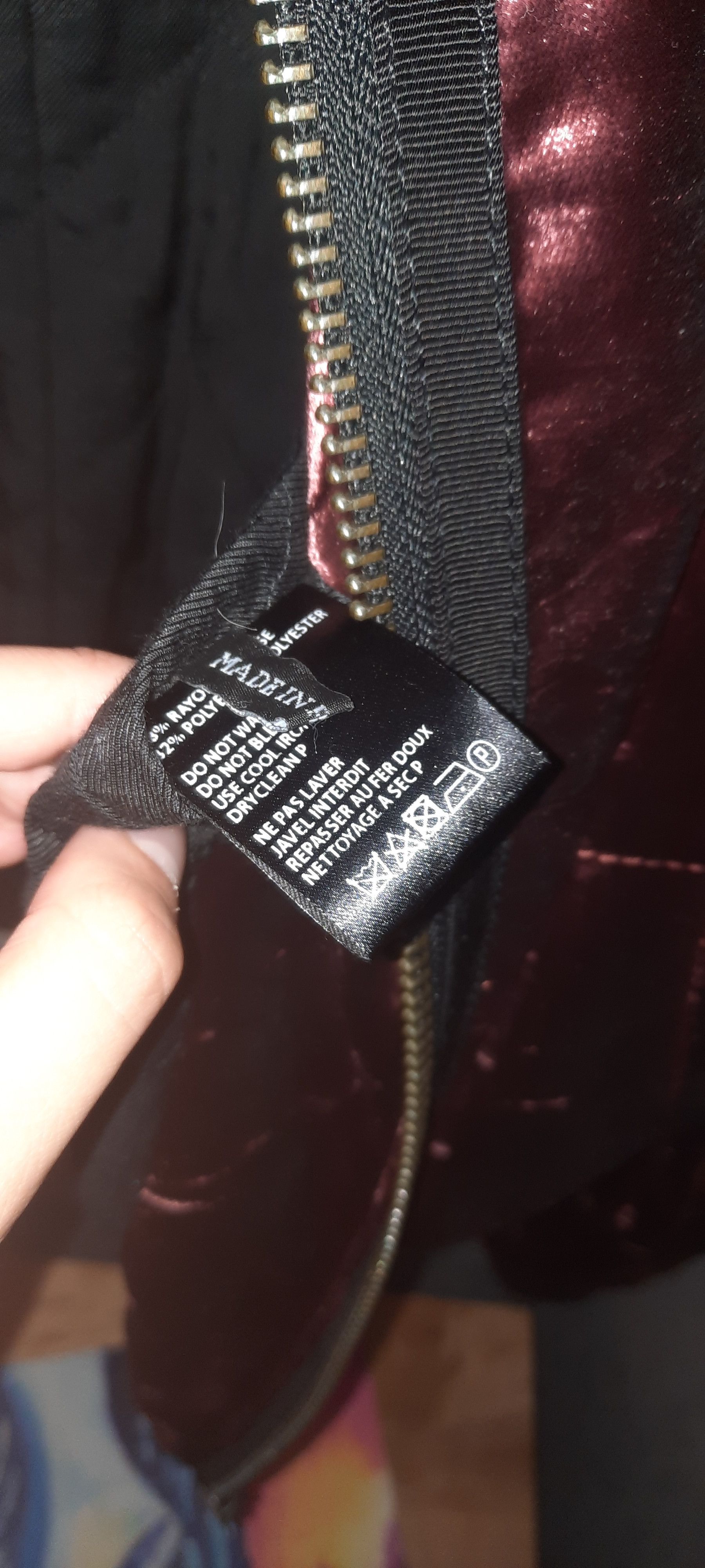 Haider Ackermann Red Crushed Velvet Tiziano Bomber Size US L / EU 52-54 / 3 - 8 Thumbnail