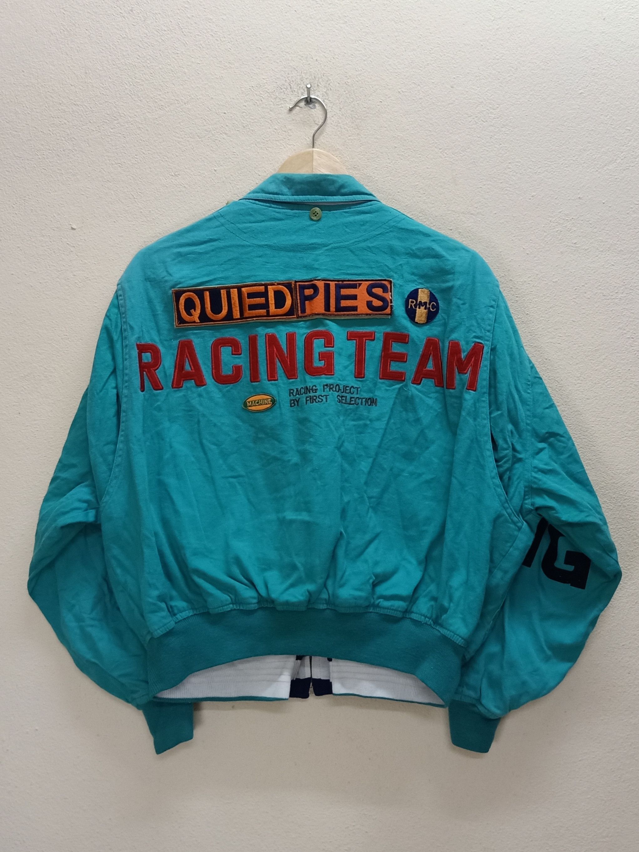 Other QUIDE PIE Racing Bomber Style Reversible Green Jacket Size US M / EU 48-50 / 2 - 3 Thumbnail