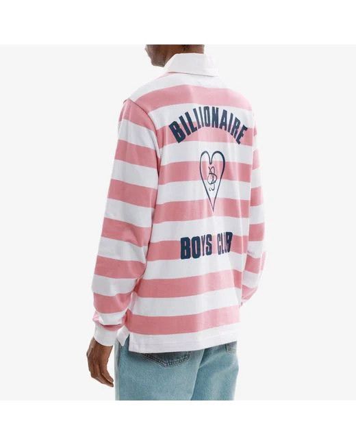 Billionaire Boys Club BILLIONAIRE BOYS CLUB STRIPE RUGBY L/S TEE Size US XL / EU 56 / 4 - 8 Thumbnail