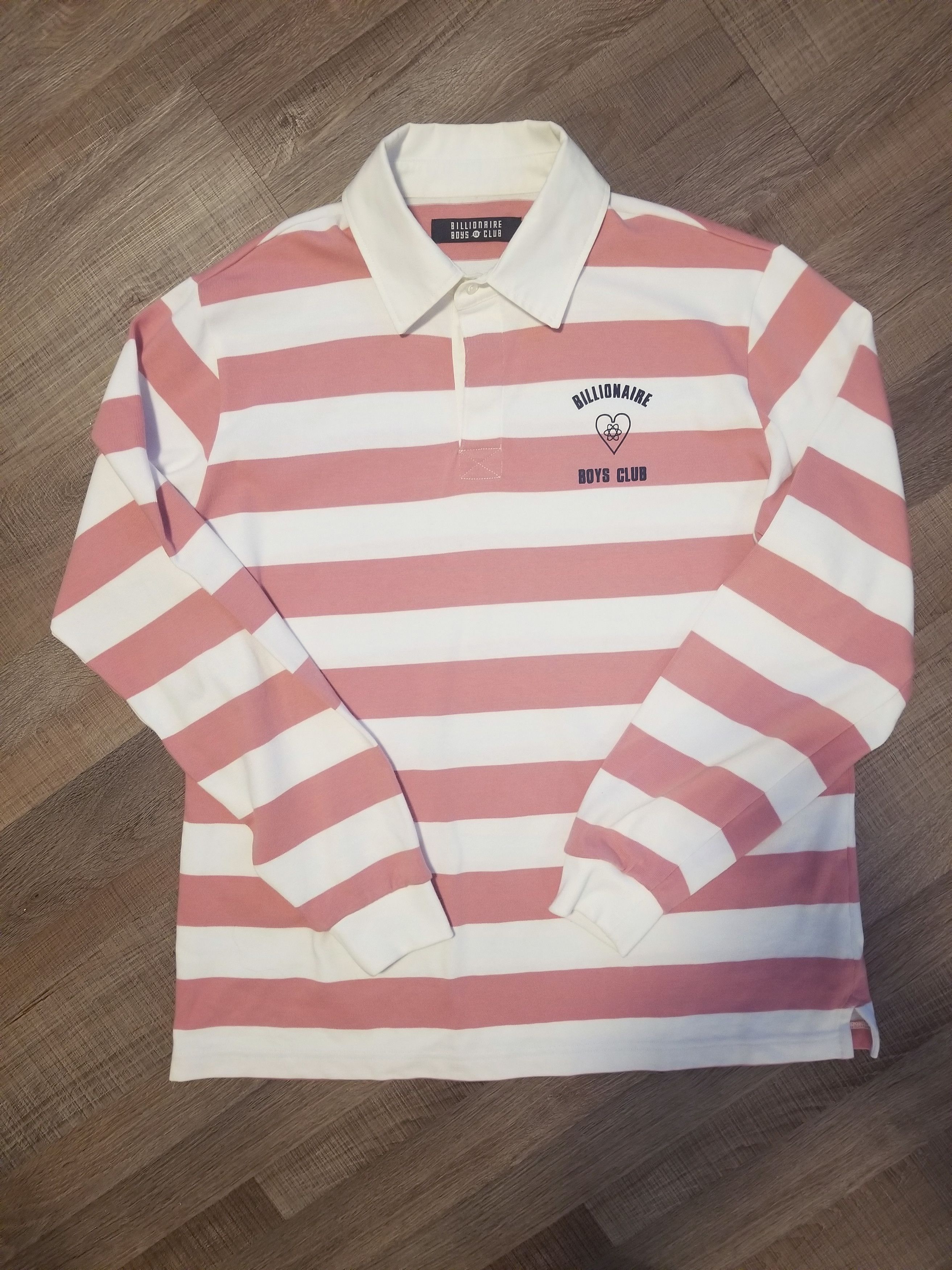 Billionaire Boys Club BILLIONAIRE BOYS CLUB STRIPE RUGBY L/S TEE Size US XL / EU 56 / 4 - 1 Thumbnail