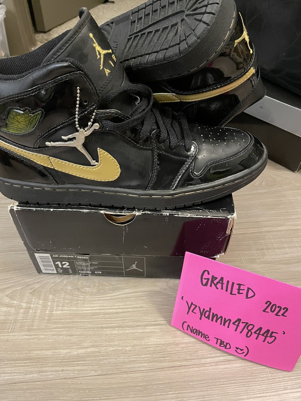 Nike Air Jordan 1 Retro PL 2003 Metallic Gold 2003 | Grailed