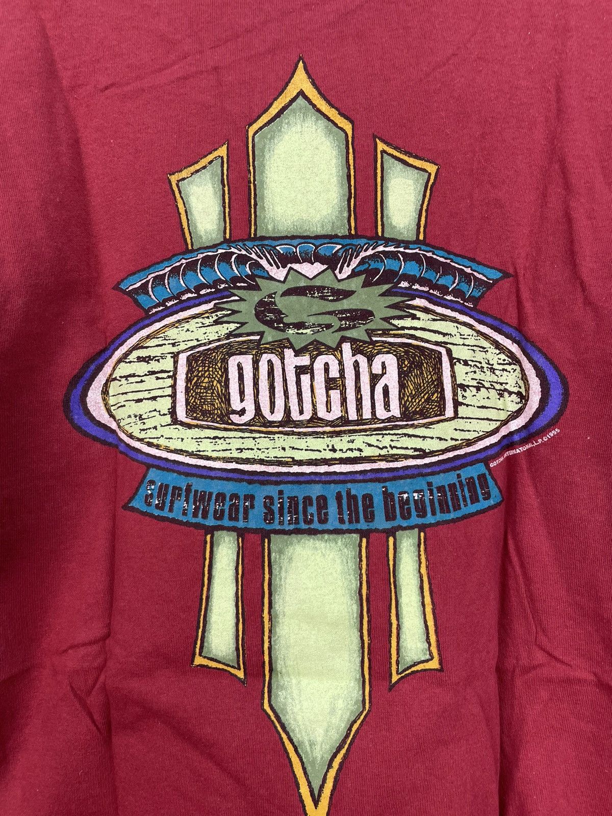 Gotcha Vintage 90s surf gotcha surfing tshirt Size US M / EU 48-50 / 2 - 4 Thumbnail