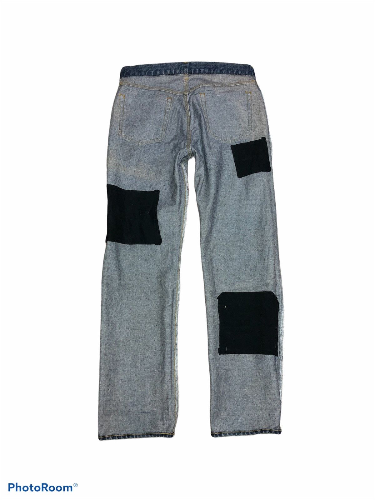 Vintage VINTAGE DISTRESSED DENIM BY Uniqlo Size US 33 - 5 Thumbnail