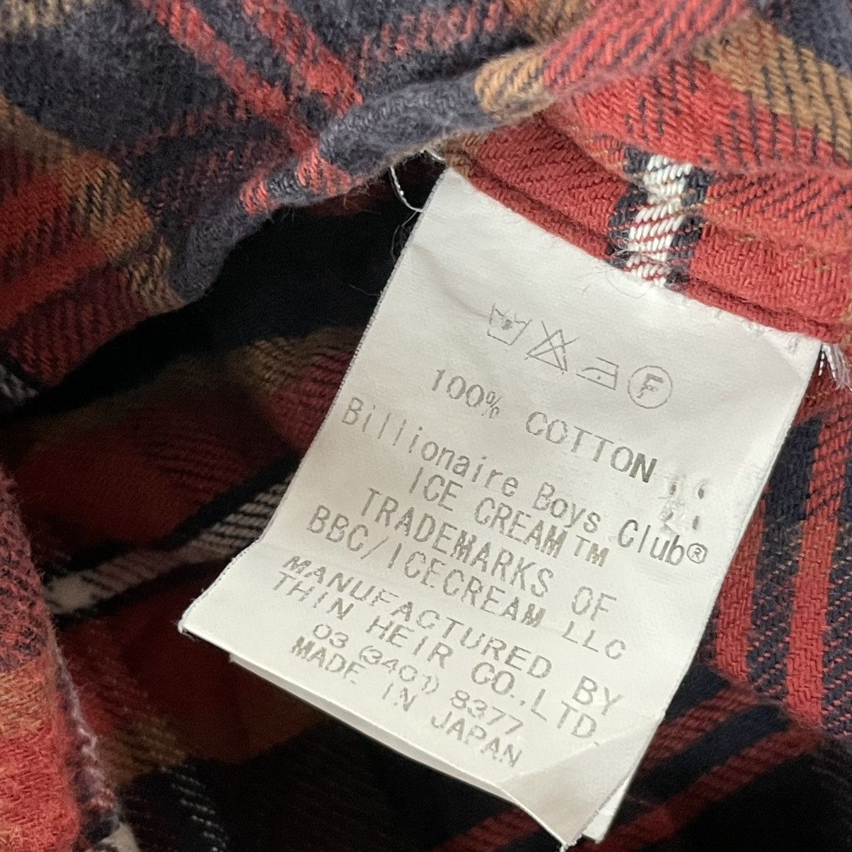 OG 2009 BBC ICECREAM Flannel Shirt