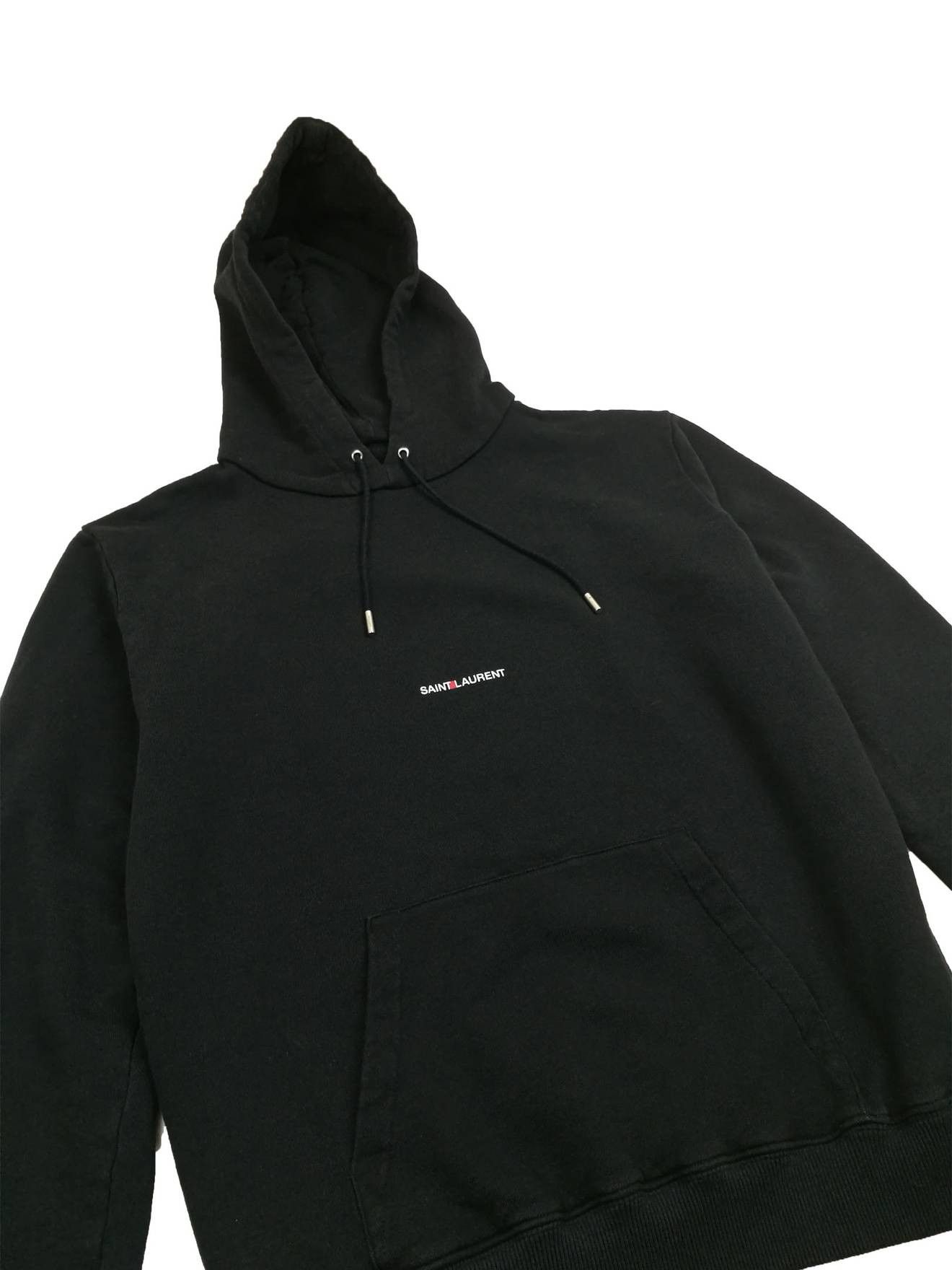 Saint Laurent Paris Archive Logo Hoodie Grailed