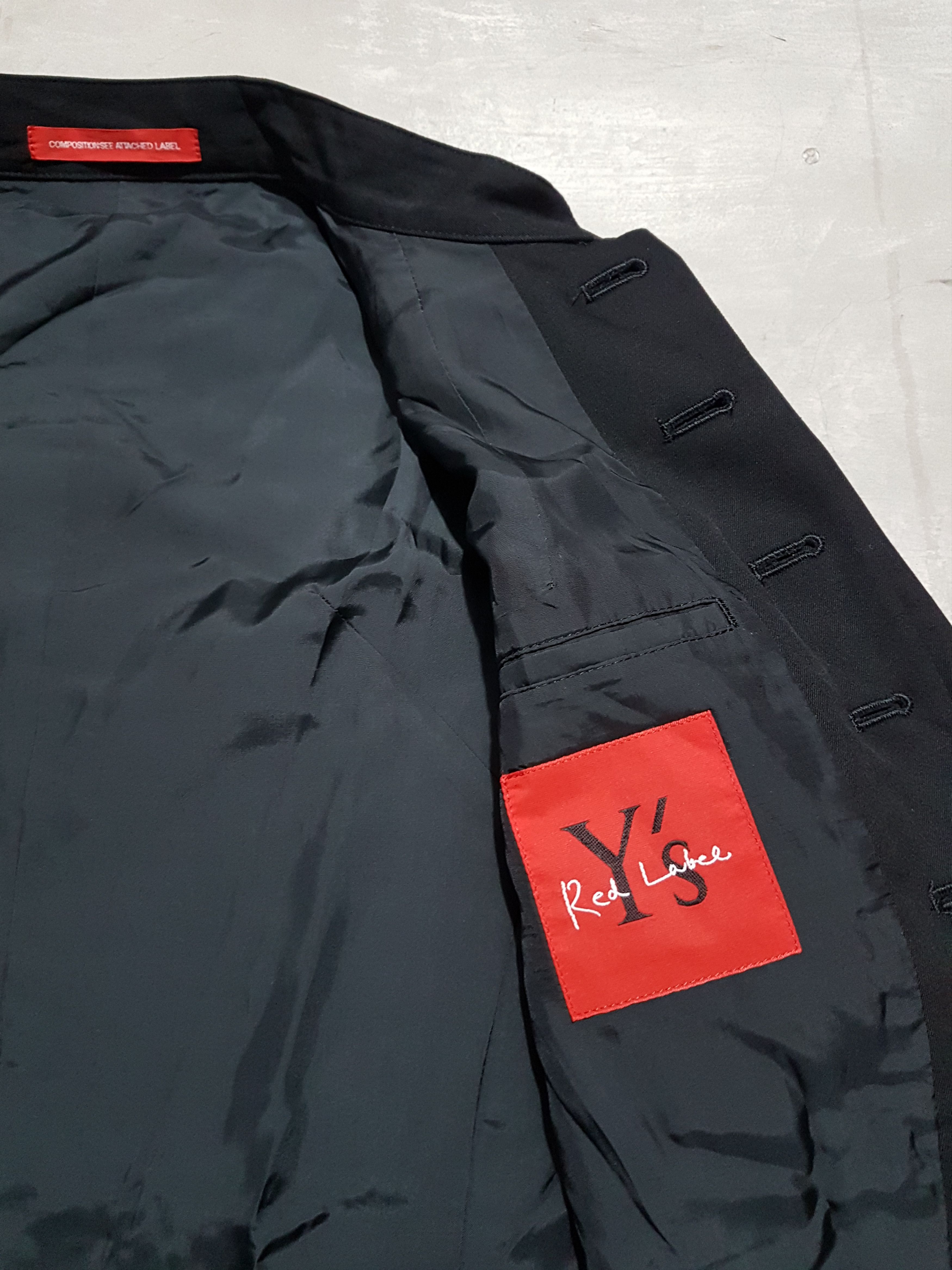 Yohji Yamamoto Y's Red Label Mandarin Collar Military Suit Size M / US 6-8 / IT 42-44 - 17 Thumbnail