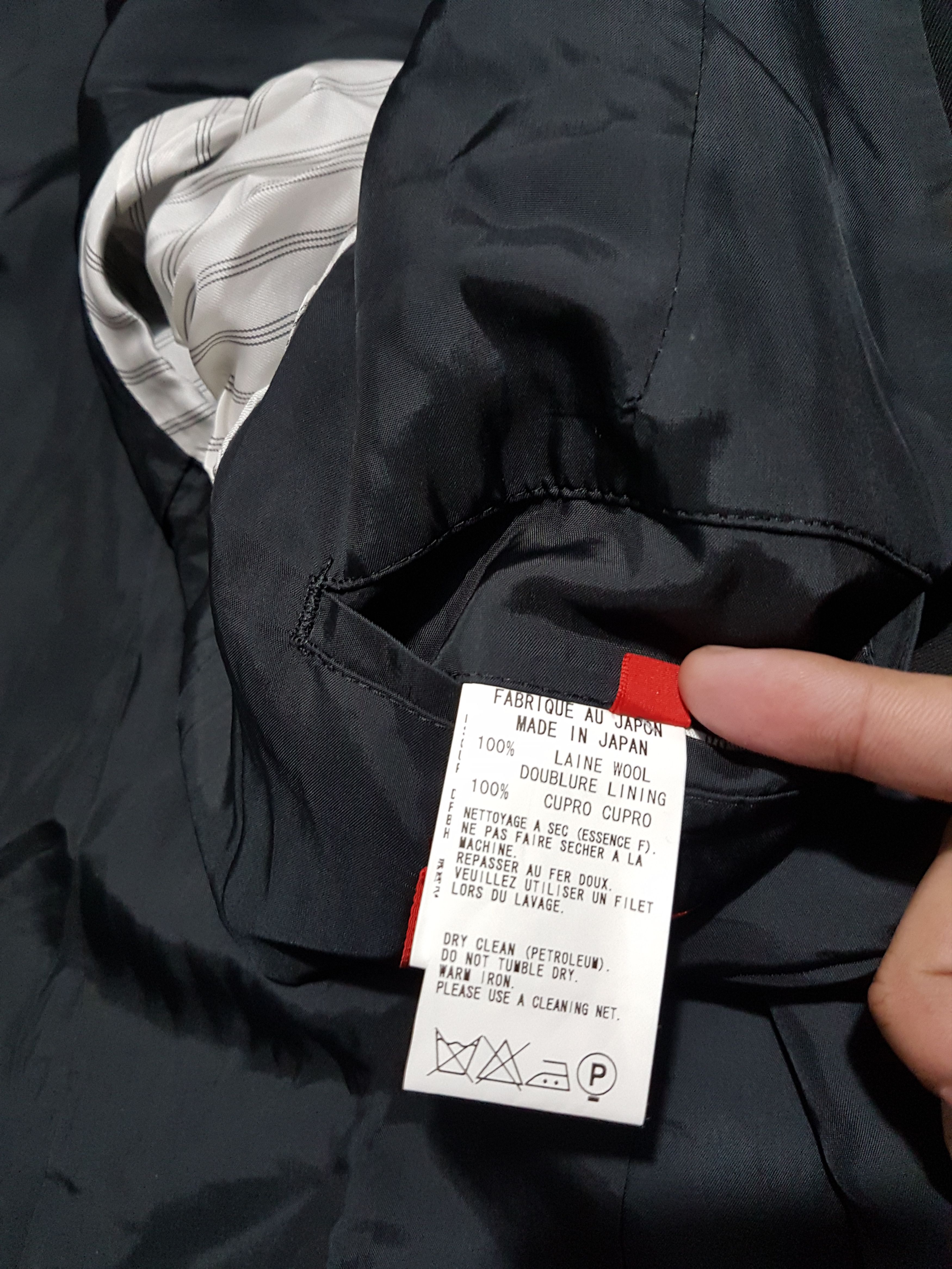 Yohji Yamamoto Y's Red Label Mandarin Collar Military Suit Size M / US 6-8 / IT 42-44 - 19 Thumbnail