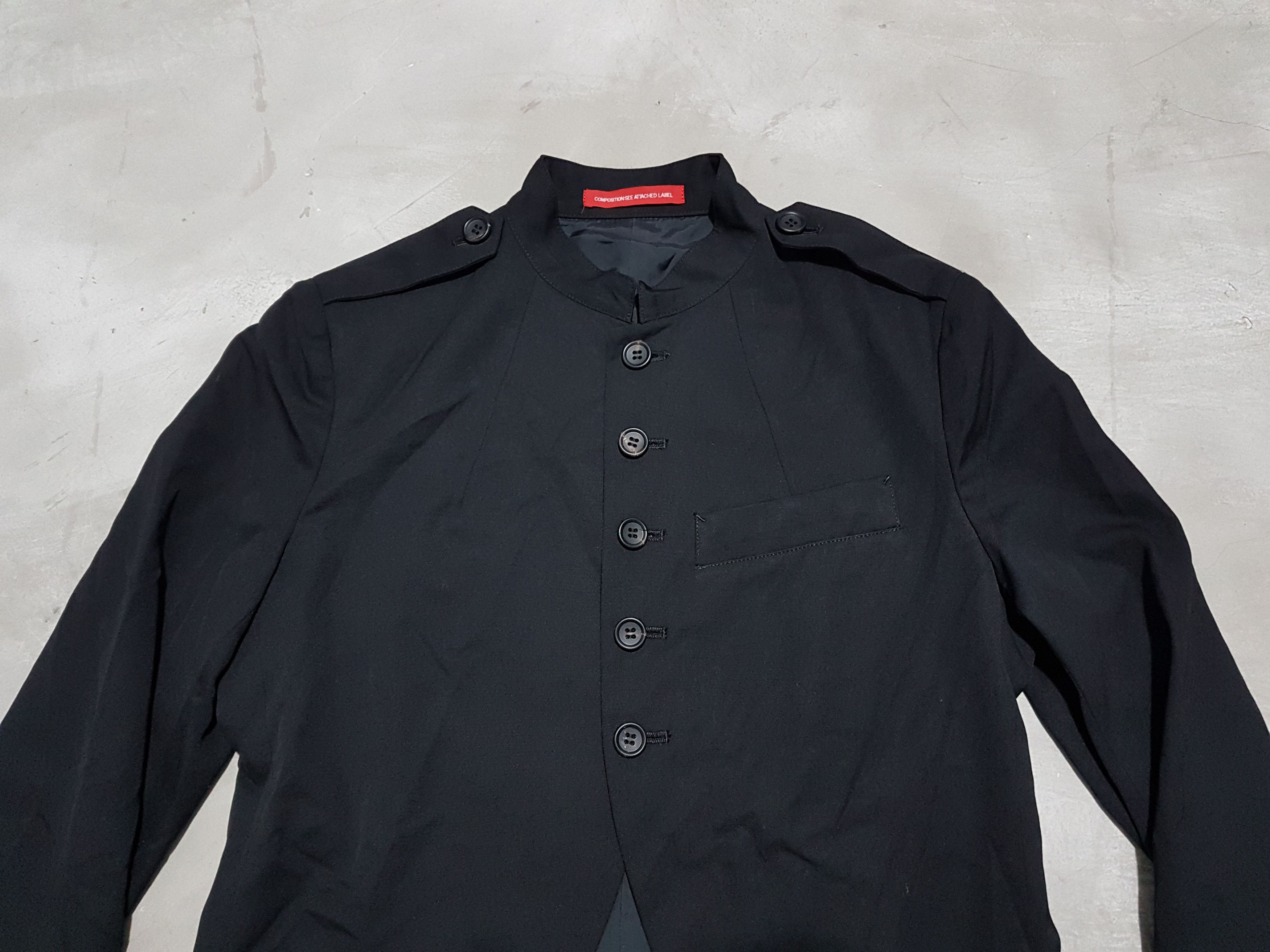 Yohji Yamamoto Y's Red Label Mandarin Collar Military Suit Size M / US 6-8 / IT 42-44 - 4 Thumbnail