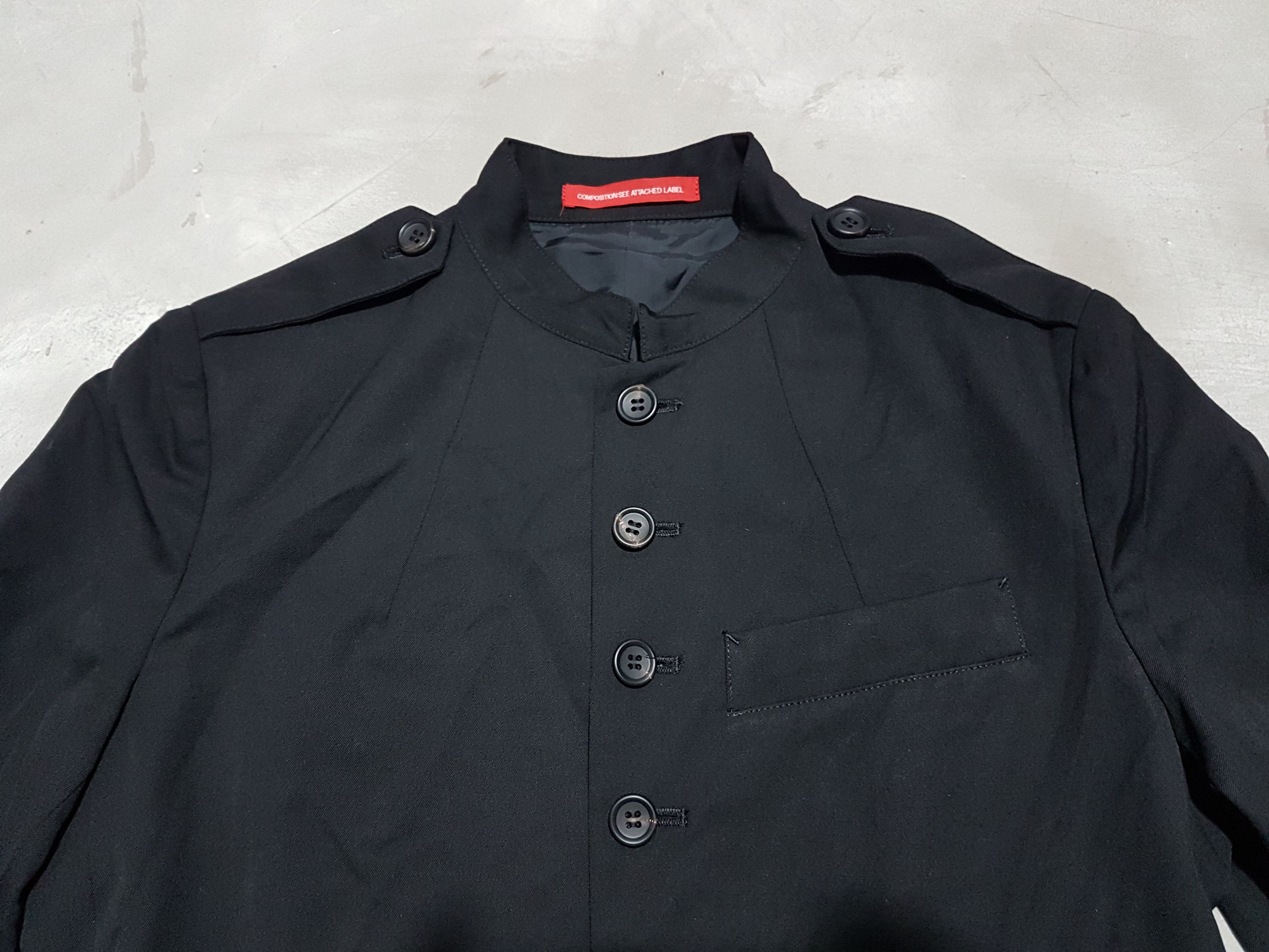 Yohji Yamamoto Y's Red Label Mandarin Collar Military Suit Size M / US 6-8 / IT 42-44 - 8 Thumbnail