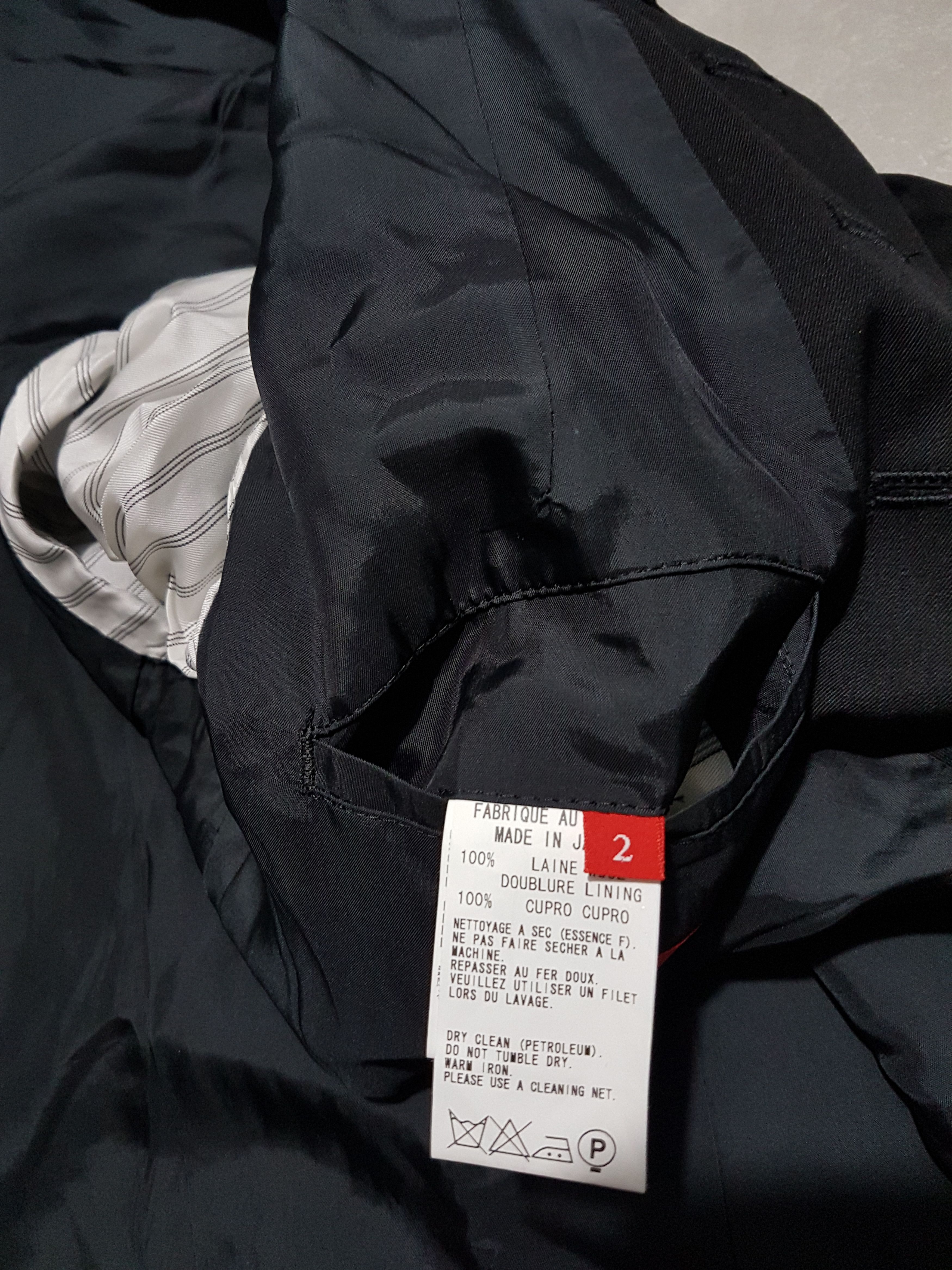 Yohji Yamamoto Y's Red Label Mandarin Collar Military Suit Size M / US 6-8 / IT 42-44 - 18 Thumbnail