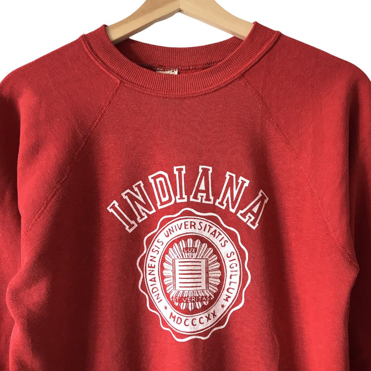 Vintage Authentic Vintage 70s Indiana University USA Logo Crewneck Size US M / EU 48-50 / 2 - 3 Thumbnail