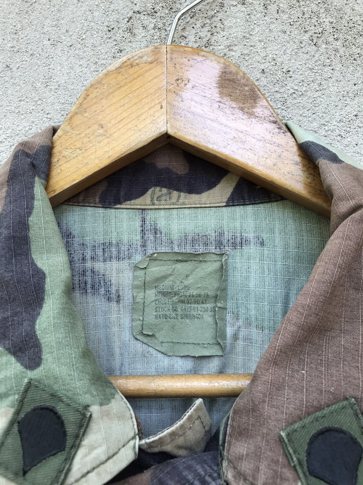 Vintage RARE VINTAGE US ARMY LARSON UNIFORM JACKET SLOGAN NO WAR Size US M / EU 48-50 / 2 - 7 Thumbnail