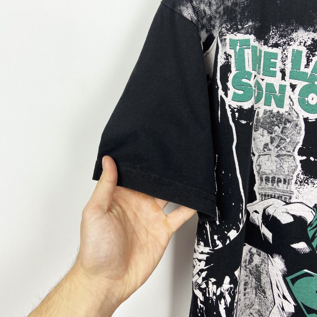 DC Comics Vintage 00s rare Superman AllOverPrint DC Comics tee size L Size US L / EU 52-54 / 3 - 3 Thumbnail