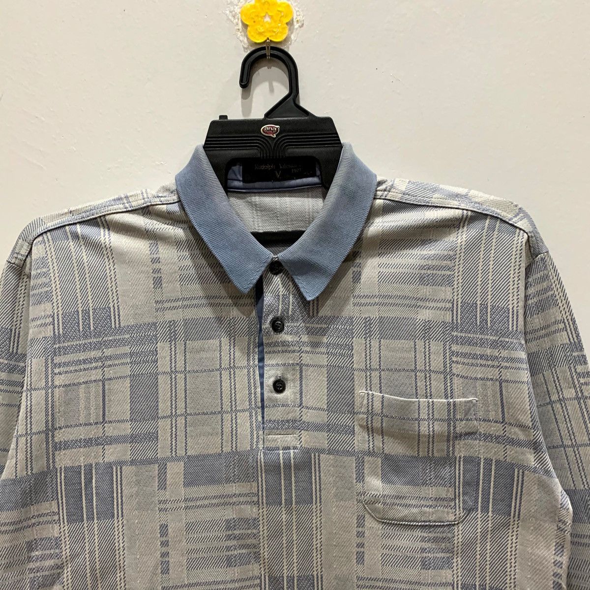 Japanese Brand × Vintage RUDOLPH VALENTINO Long Sleeve shirts Size L Fits M Size US M / EU 48-50 / 2 - 2 Thumbnail