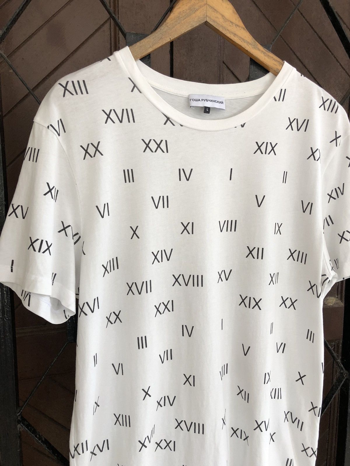 Gosha Rubchinskiy Gosha Rubchinskiy Numbers Tee Size US L / EU 52-54 / 3 - 3 Thumbnail