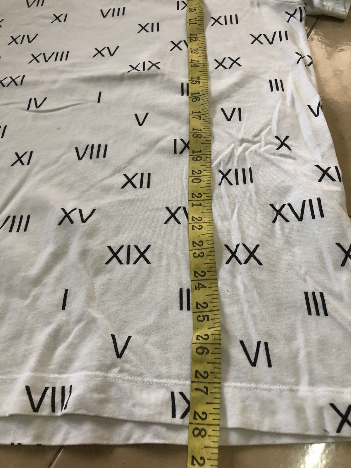 Gosha Rubchinskiy Gosha Rubchinskiy Numbers Tee Size US L / EU 52-54 / 3 - 8 Thumbnail