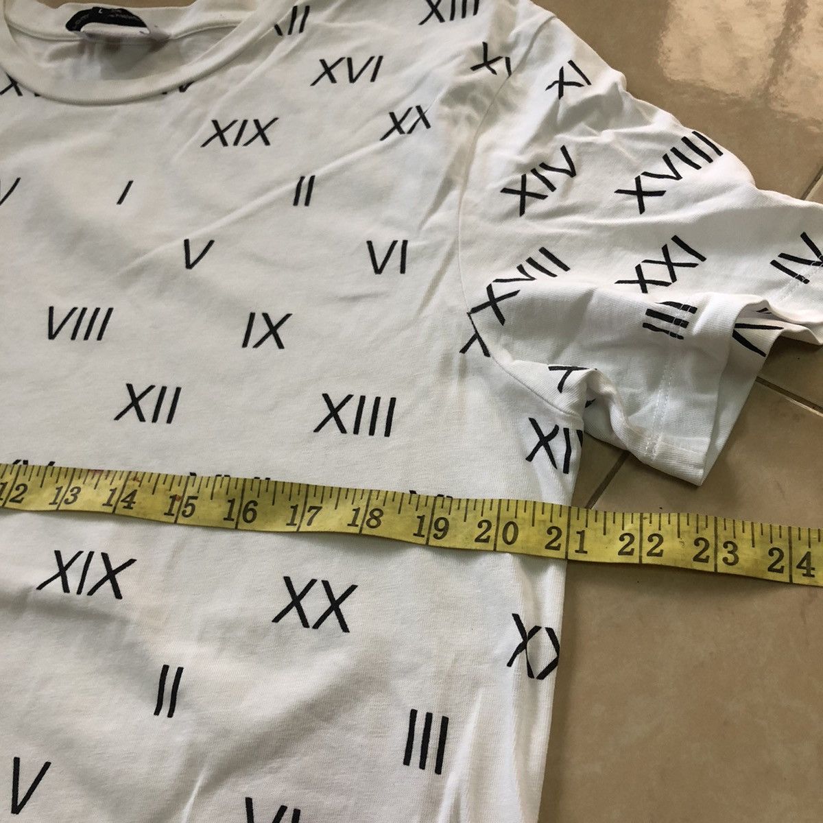 Gosha Rubchinskiy Gosha Rubchinskiy Numbers Tee Size US L / EU 52-54 / 3 - 7 Thumbnail