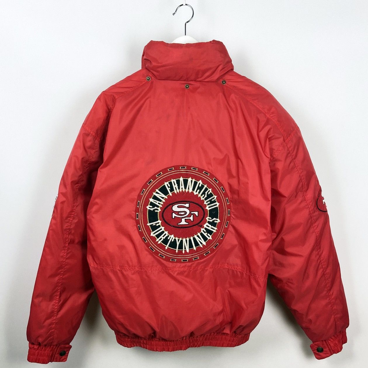 NFL Vintage 90s Rare San Francisco SF 49ers NFL Goose jacket Size US L / EU 52-54 / 3 - 1 Thumbnail