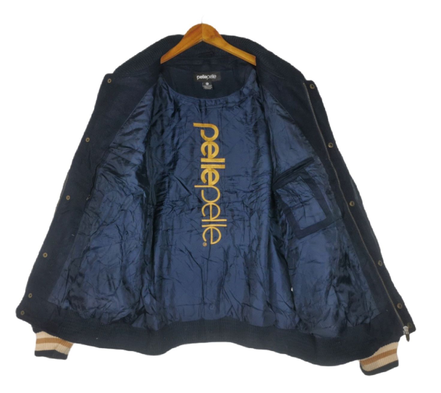 Marc Buchanan MEGA RARE!! Pelle Pelle ® Hip Hop Varsity Jacket Size US XL / EU 56 / 4 - 3 Thumbnail