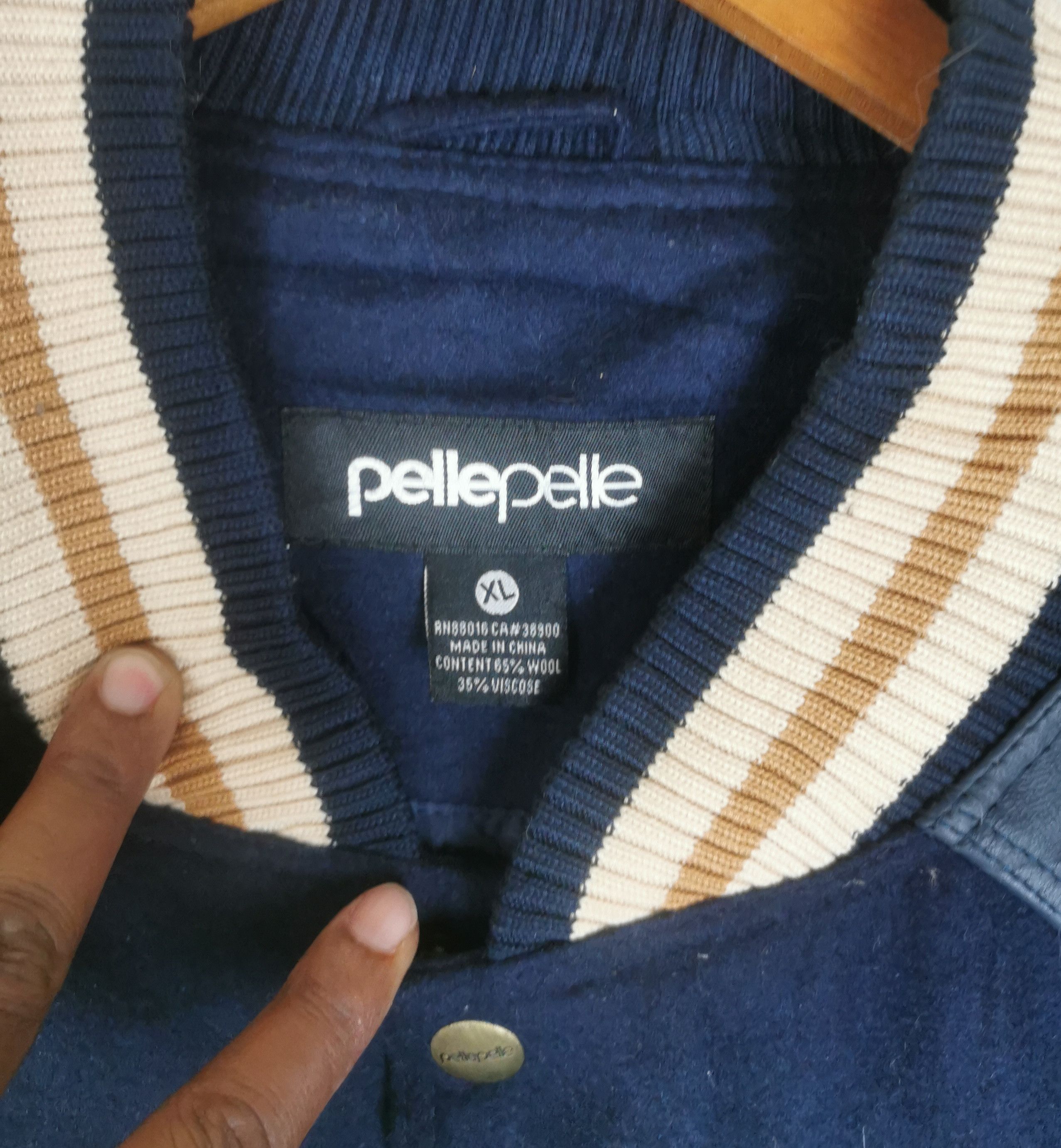 Marc Buchanan MEGA RARE!! Pelle Pelle ® Hip Hop Varsity Jacket Size US XL / EU 56 / 4 - 14 Thumbnail