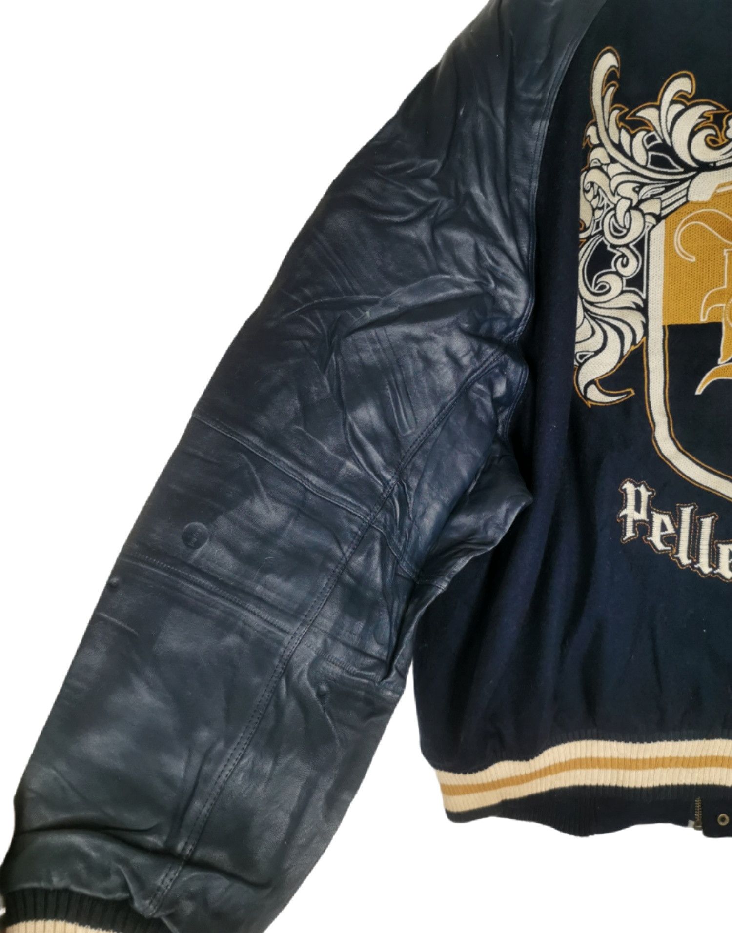 Marc Buchanan MEGA RARE!! Pelle Pelle ® Hip Hop Varsity Jacket Size US XL / EU 56 / 4 - 5 Thumbnail