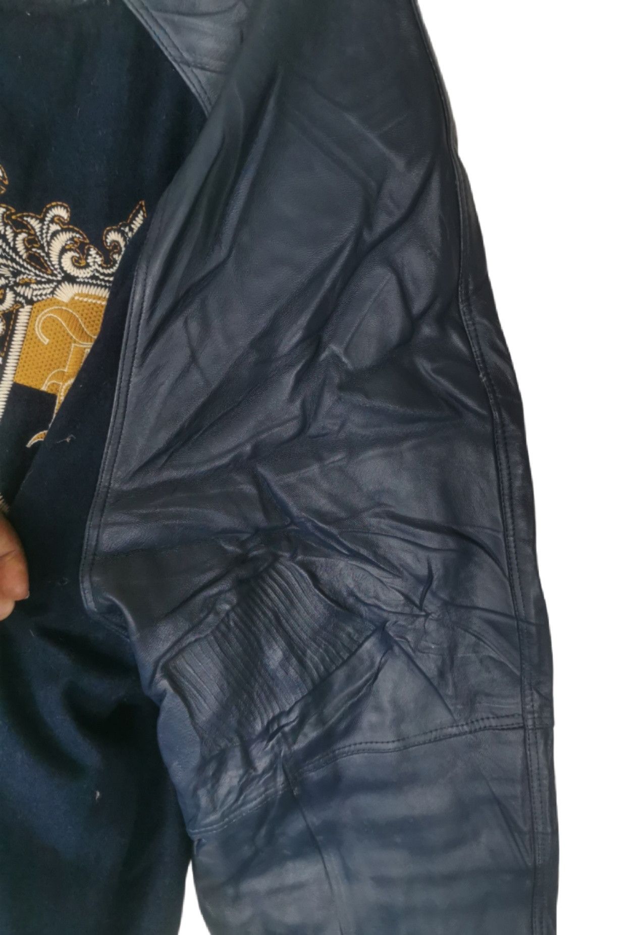 Marc Buchanan MEGA RARE!! Pelle Pelle ® Hip Hop Varsity Jacket Size US XL / EU 56 / 4 - 6 Thumbnail