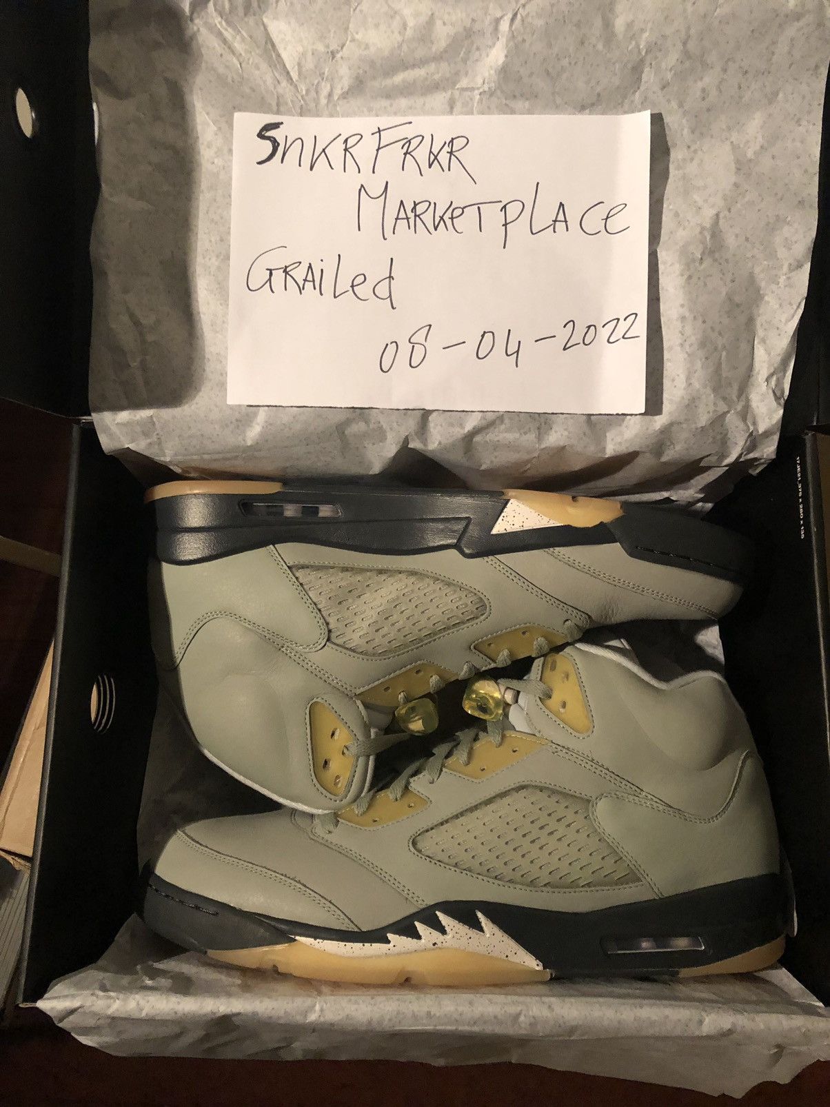 !US16! Nike Air Jordan 5 Retro Jade Horizon DC7501-300 US16