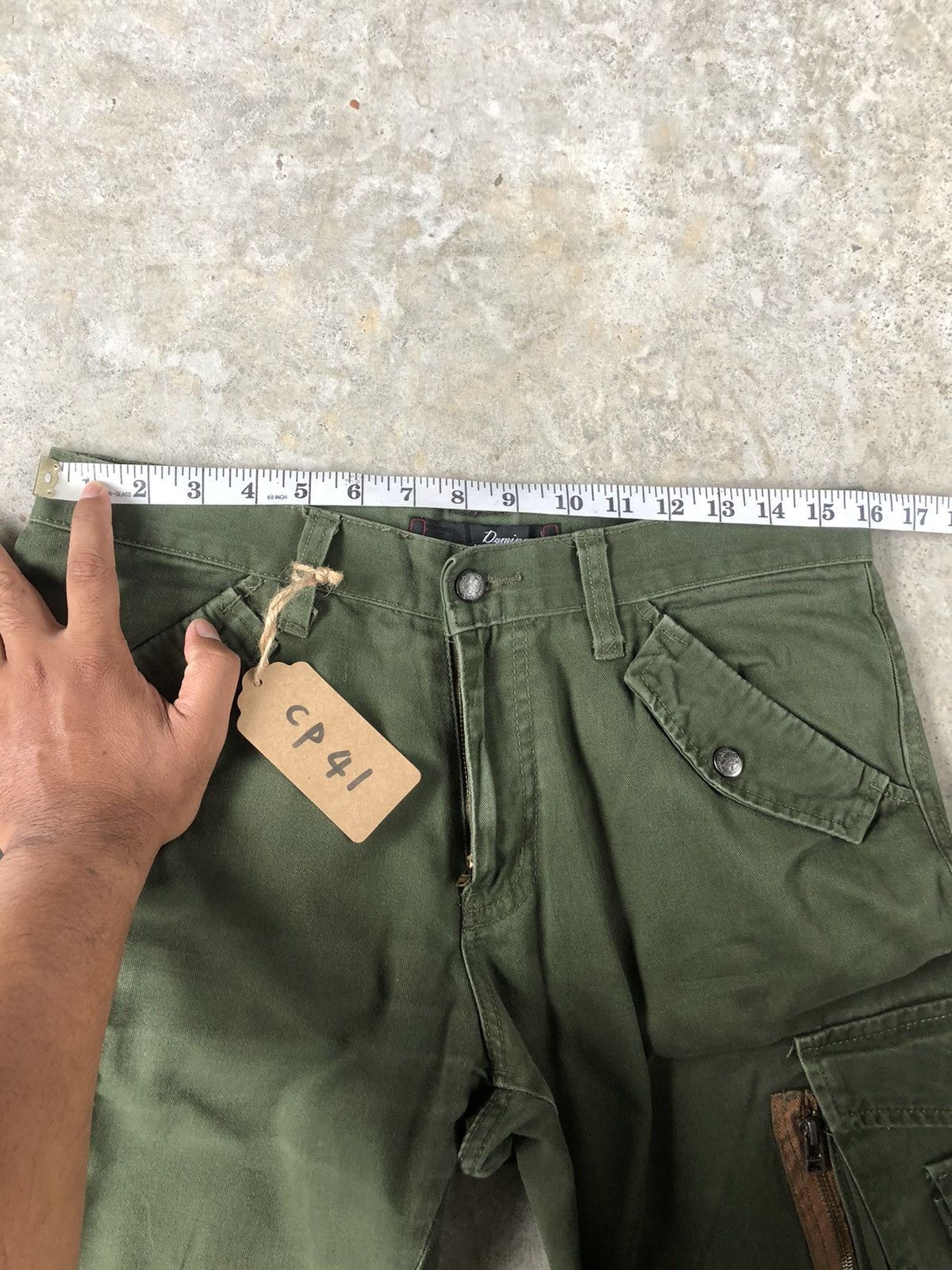 Japanese Brand Dominate Handcrafted Jeans Cargo Pants Tactical Multipocket Size US 32 / EU 48 - 7 Thumbnail