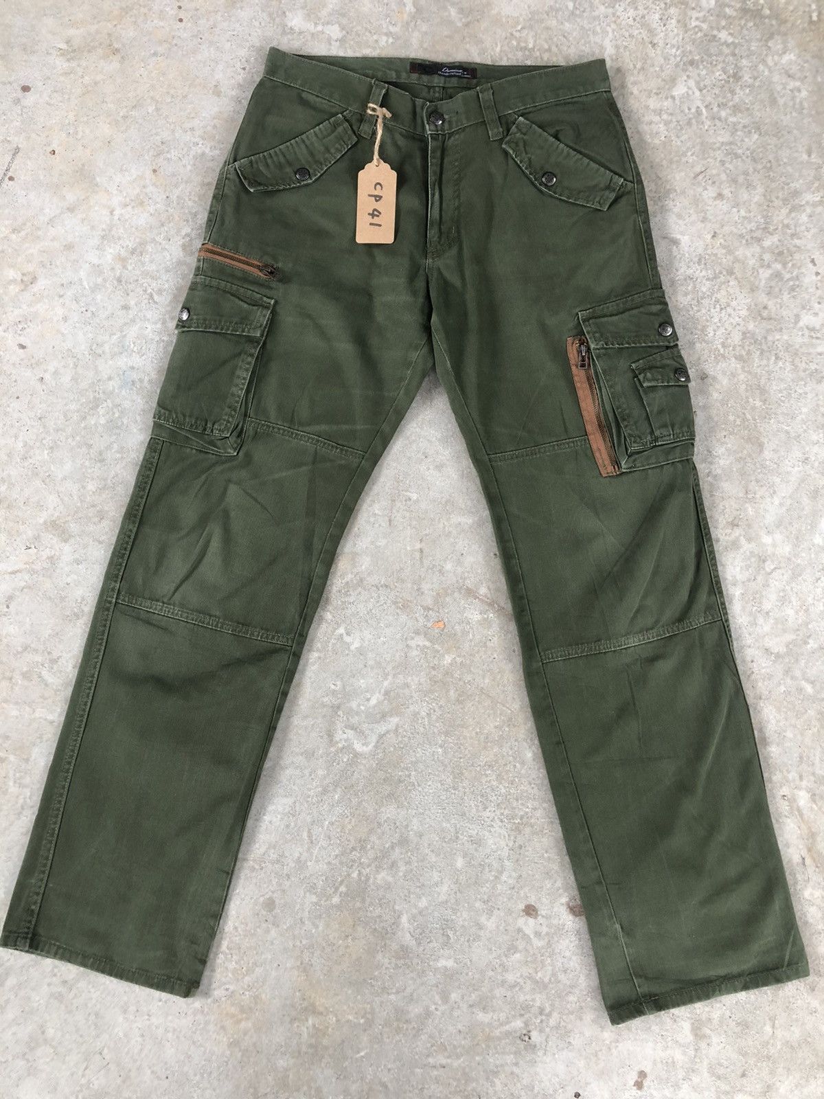 Japanese Brand Dominate Handcrafted Jeans Cargo Pants Tactical Multipocket Size US 32 / EU 48 - 1 Thumbnail