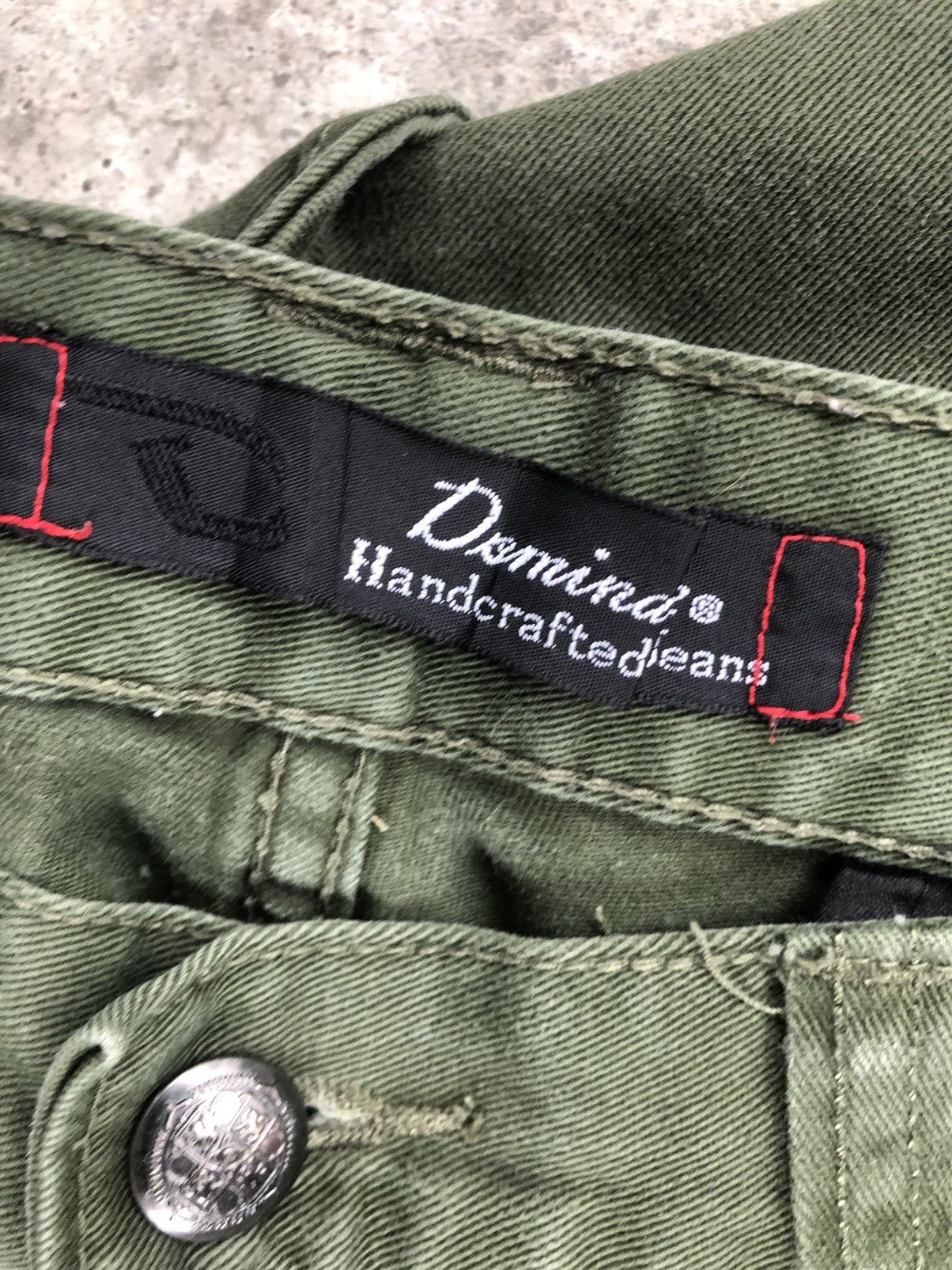 Japanese Brand Dominate Handcrafted Jeans Cargo Pants Tactical Multipocket Size US 32 / EU 48 - 11 Thumbnail