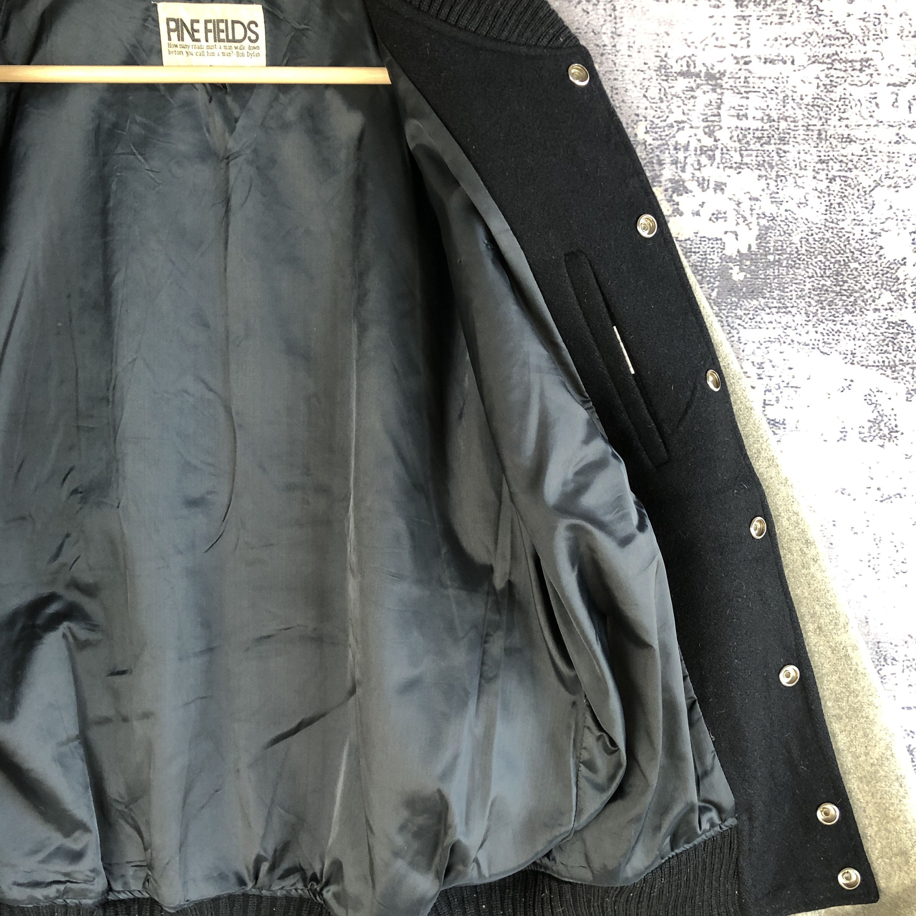 Japanese Brand × Vintage Pine Fields Varsity Jacket Japanese Pine Fields Wool Jacket Size US L / EU 52-54 / 3 - 8 Thumbnail