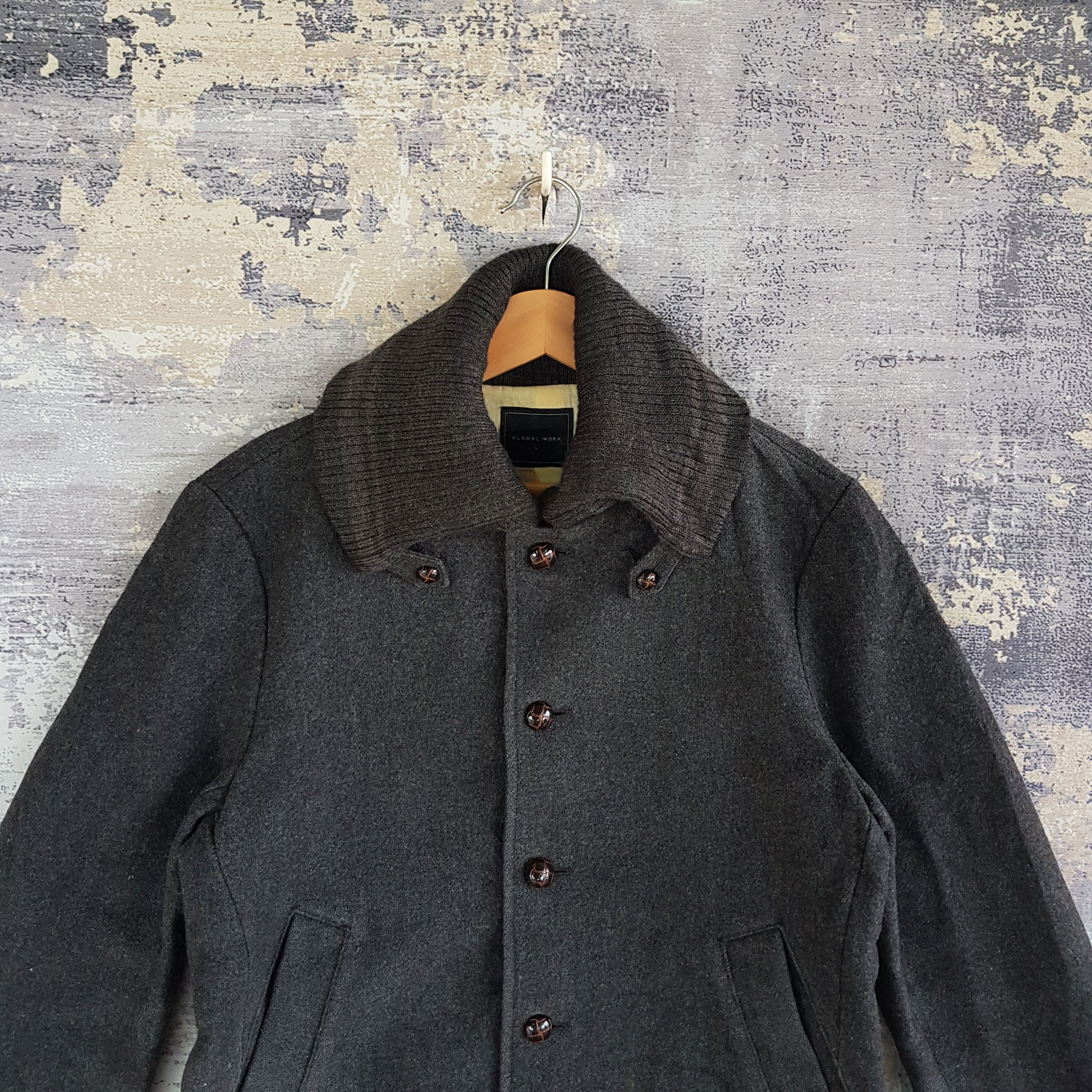 Japanese Brand × Vintage Vintage Japanese Varsity Jacket Japanese Wool Jacket Size M / US 6-8 / IT 42-44 - 2 Thumbnail