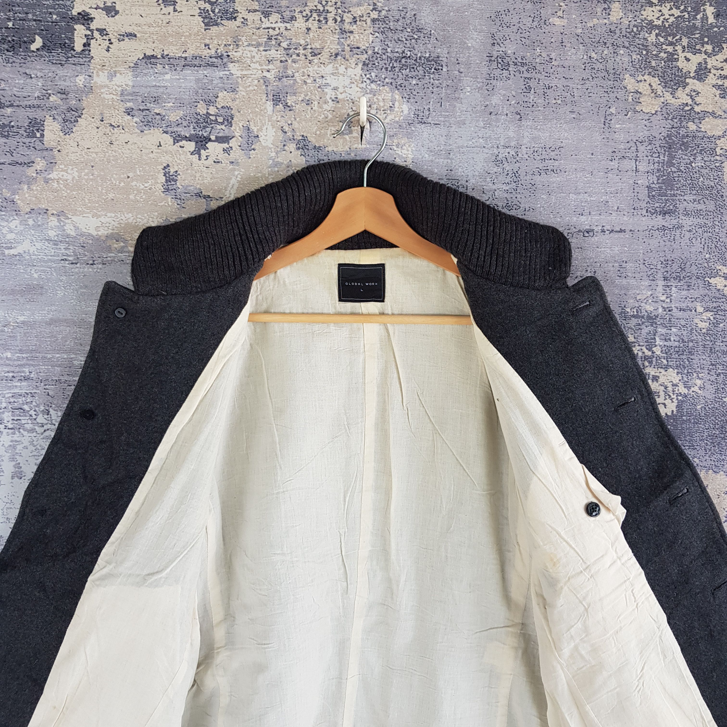 Japanese Brand × Vintage Vintage Japanese Varsity Jacket Japanese Wool Jacket Size M / US 6-8 / IT 42-44 - 5 Thumbnail